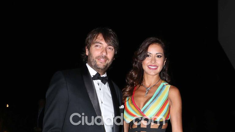 Horacio Muñoz y Pamela Sosa en la boda de Tamara Alves y Patricio Toranzo. (Foto: Movilpress - Ciudad.com)