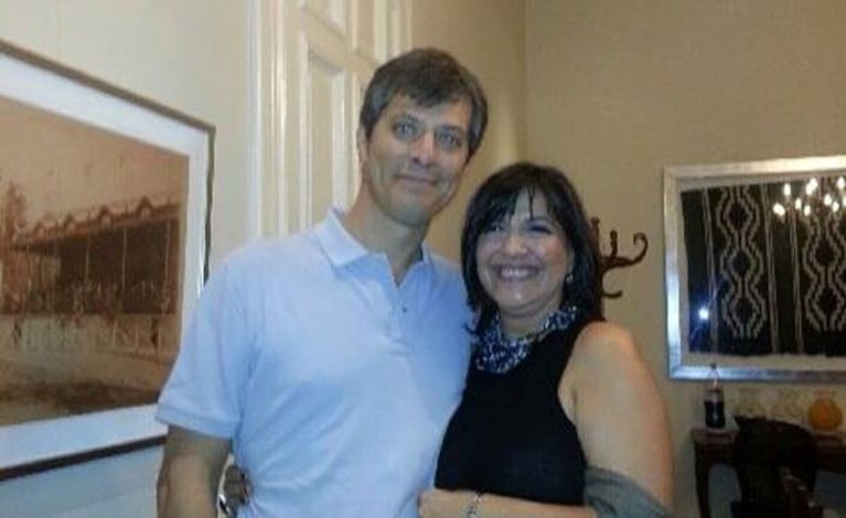 Horas después, se encontró con Mario Pergolini (Foto: Twitter).