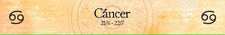 Horóscopo del día para Cáncer.