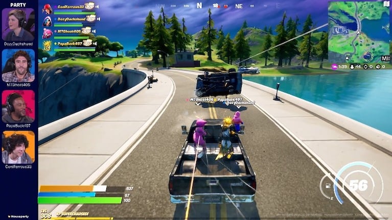  Houseparty se integra con Fornite para hacer videollamadas durante las partidas. Foto: DPA.