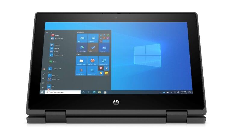 HP lanza el ordenador convertible ProBook x360 11 G7, para el aprendizaje en casa y en el aula. Foto: DPA.