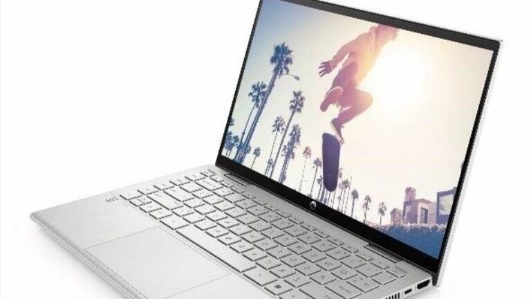 HP presenta los nuevos convertibles Pavilion x360 14, con diseño sostenible y WiFi 6 opcional. Foto:DPA. 