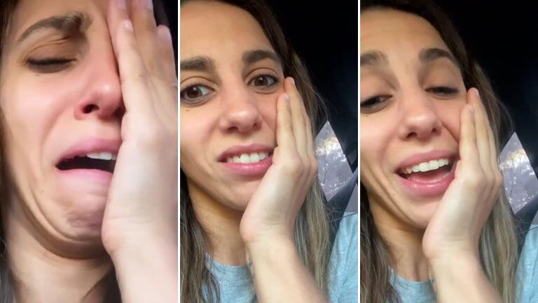 El divertido video de Cinthia Fernández en el auto con sus hijas cantando antes de dejarlas en el colegio
