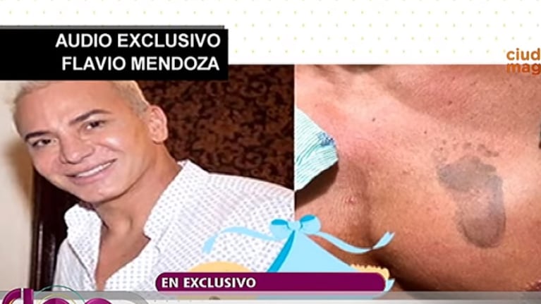 Flavio Medonza fue papá