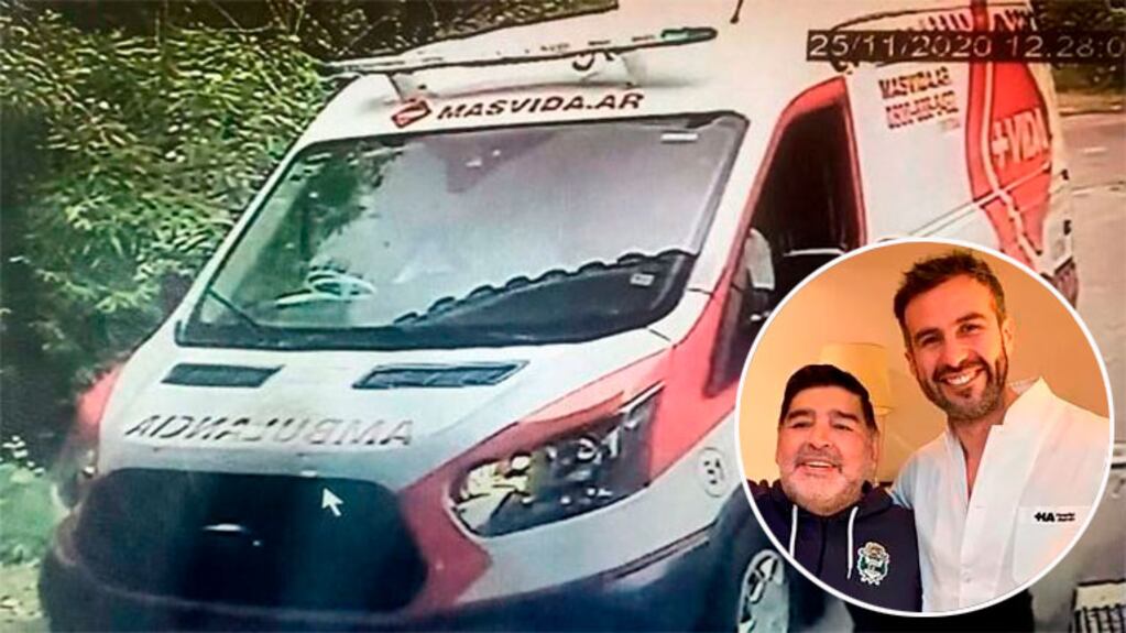 Así fue el llamado de Leopoldo Luque para que una ambulancia asista a Diego Maradona