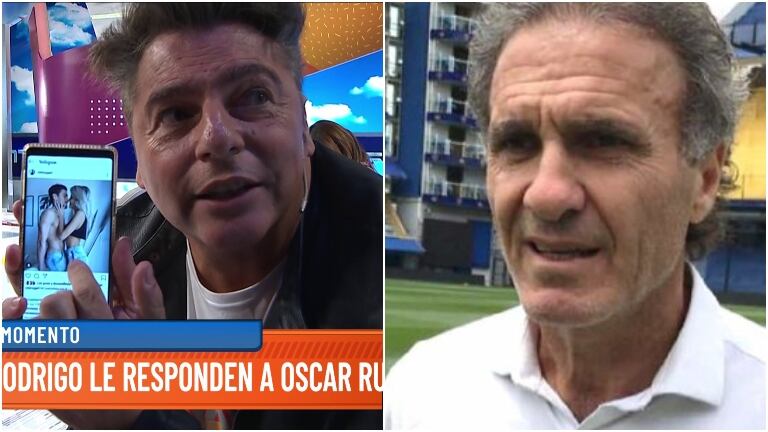 Oscar Ruggeri acusó a Dani Ambrosino de haberse sometido a una operación estética y retocarse la cara
