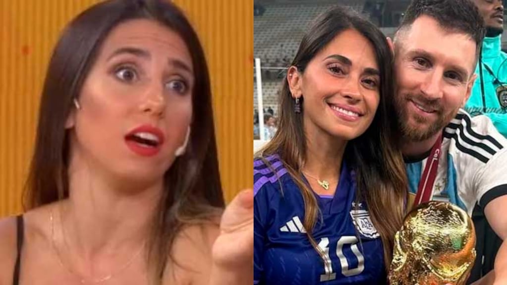 Cinthia Fernández se reveló admiradora de Antonela Roccuzzo y Leo Messi