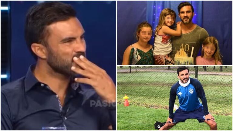 Las lágrimas de Fabián Cubero al hablar de cómo viven sus hijas su retiro de Vélez: "Es difícil porque vamos a la cancha, ahora desde otro lugar"