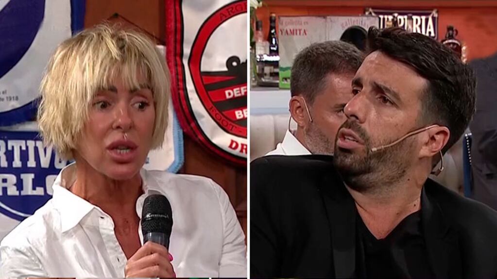 La esposa del Turco García y Flavio Azzaro se cruzaron duramente por la marcha de justicia por Maradona