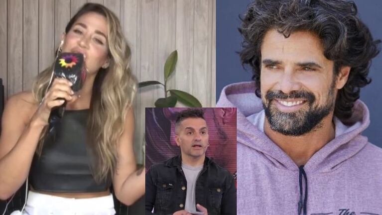 Ángel de Brito y una pícara reacción luego de que Jimena Barón contó que trabajará con Luciano Castro: "Que Dios te bendiga"