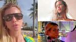 Nicole Neumann enfrentó las críticas por no usar barbijo en Miami