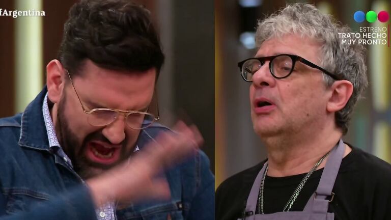 Damián Betular, asqueado por un plato de Juanse: "¡Me comí una cuchara de sal!"