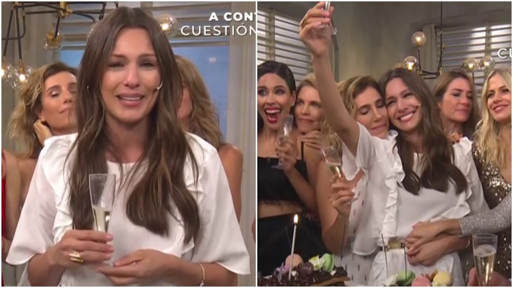 Pampita quebró en llanto en la despedida de su última programa: "Estuvimos en las buenas y en las malas"