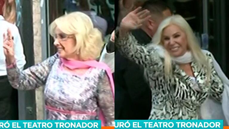 Susana Giménez y Mirtha Legrand, juntas en Mar del Plata