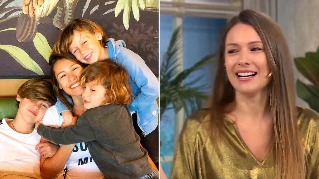 Pampita y su ajetreada rutina nocturna con sus hijos: "Me voy a dormir pensando... ¿qué pasará esta noche?" 