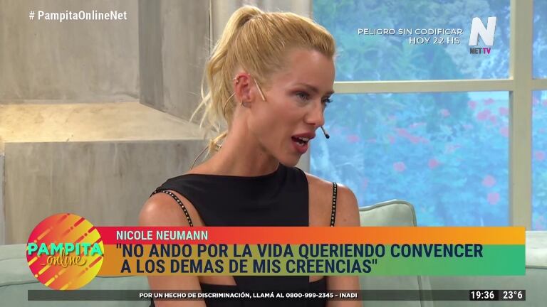 Nicole Neumann habló de los requisitos que tiene que tener un hombre para conquistarla