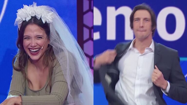 Barbie Vélez contó cómo será su segunda despedida de soltero e Iván de Pineda jugó a ser su stripper en Pasapalabra