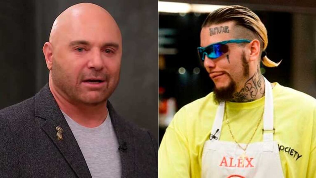 Germán Martitegu, durísimo con Alex Caniggia por dejar MasterChef Celebrity 2