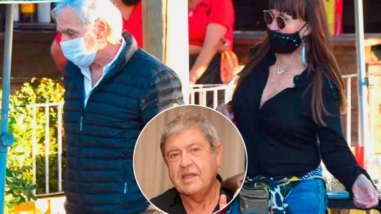 El ex de Moria Casán opinó sobre la nueva relación de la diva con un político
