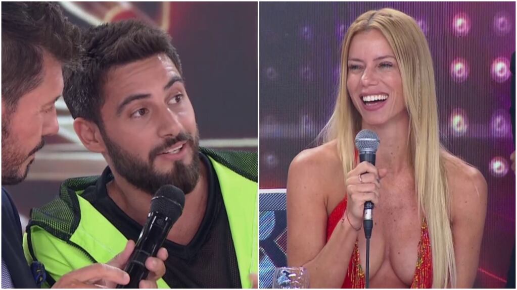 El pícaro ida y vuelta de Nico Occhiato con Nicole Neumann en el Súper Bailando: "Ella es divina, es lo más"