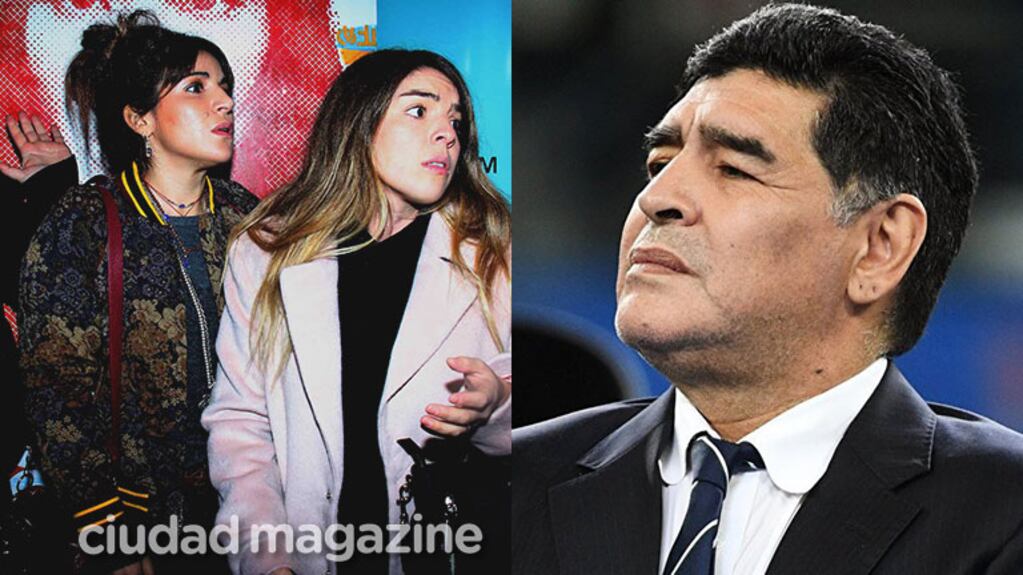 Dalma y Gianinna Maradona, enojadas después de la internación de Diego