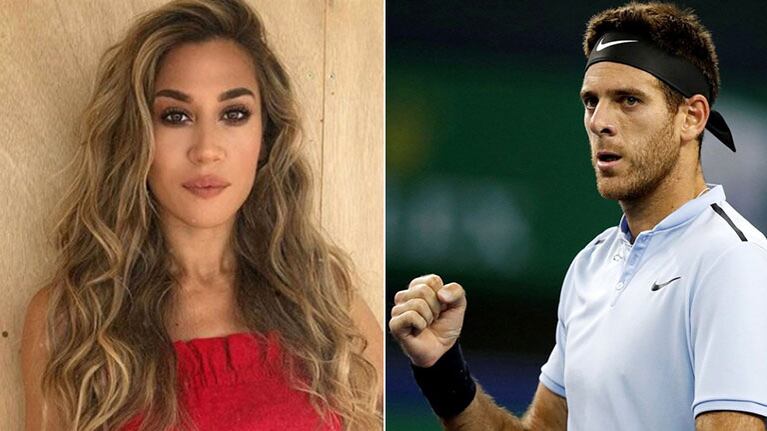 Del Potro, Jimena Barón y una escandalosa versión: ¿el padre del tenista la hizo seguir por un detective?