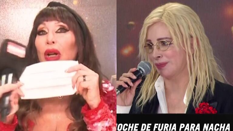 Moria Casán se puso picante con Nacha Guevara: "Me dormí con su devolución"