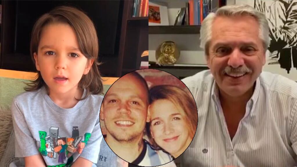 El hijo de René Pérez y Soledad Fandiño entrevistó a Alberto Fernández