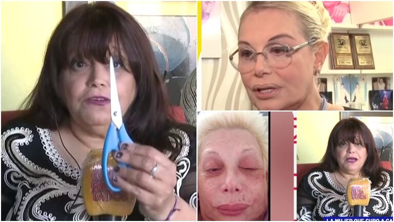 "La Brujita de Quilmes" contó en Confrontados cómo le "curó" la culebrilla a Carmen Barbieri