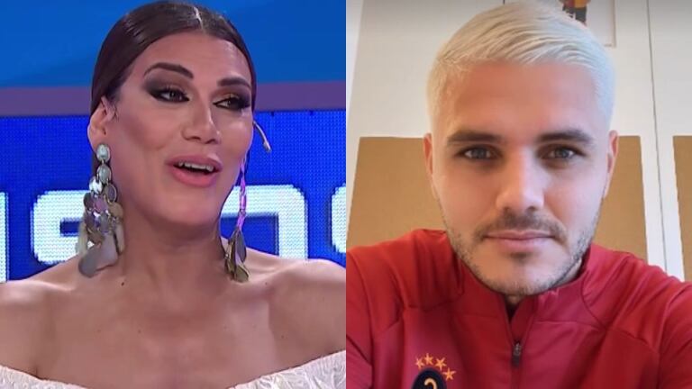 Flor de la Ve, picante con Mauro Icardi por su cambio de look: "Comparte tintura con Wanda"