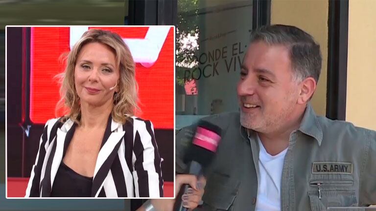 ¡Se le rió! La respuesta de Fabián Doman a Evelyn von Brocke en LAM, luego de decir que cuando estaba con él era una ameba