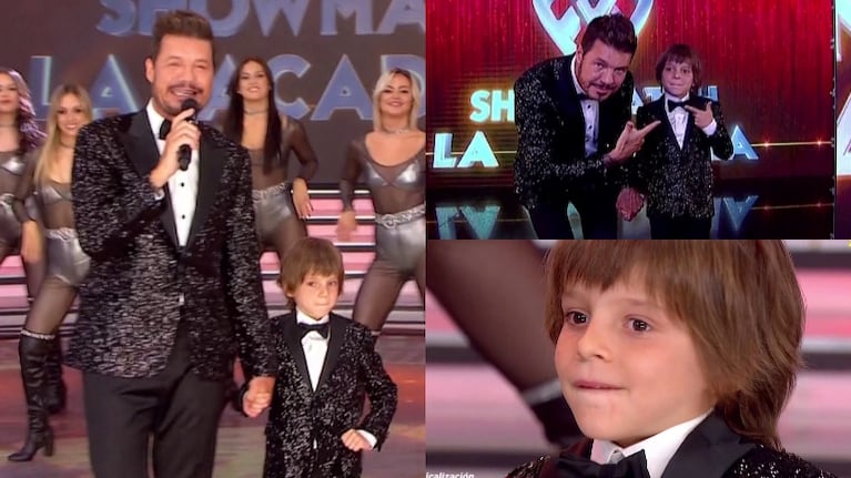 Marcelo Tinelli comenzó ShowMatch con Lolo Tinelli: "Están todos mis hijos en el estudio"