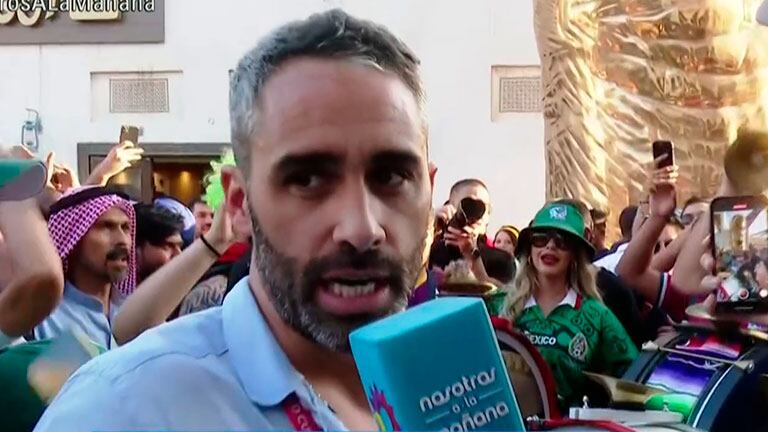 Pollo Álvarez volvio a Nosotros a la Mañana tras sufrir censura en Qatar 2022