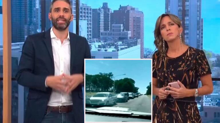 El enojo del Pollo Álvarez y Sandra Borghi con los turistas que llegaron a Monte Hermoso