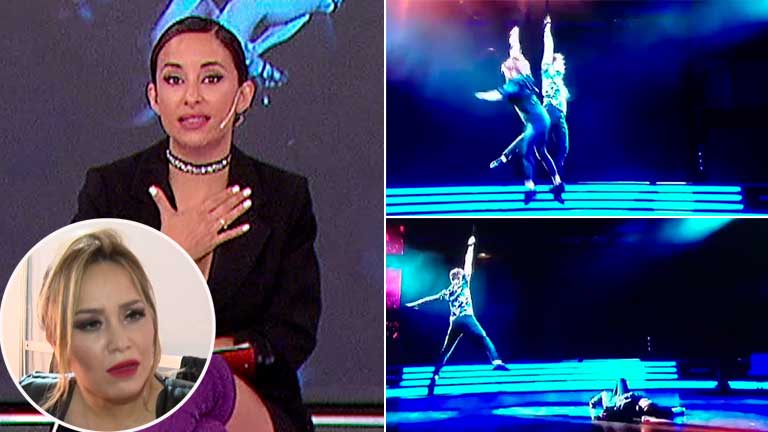 Lourdes Sánchez se mostró muy sorprendida por el accidente que sufrió Karina La Princesita