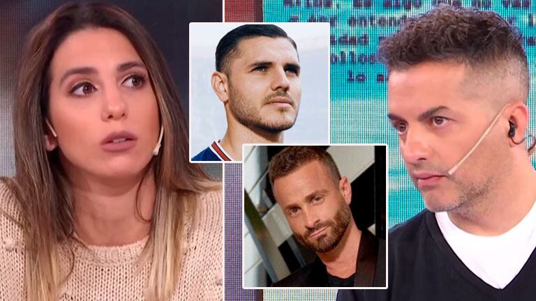 Ángel de Brito sorprendió a Cinthia Fernández con una fuerte comparación, en medio del escándalo entre Wanda Nara y Maxi López