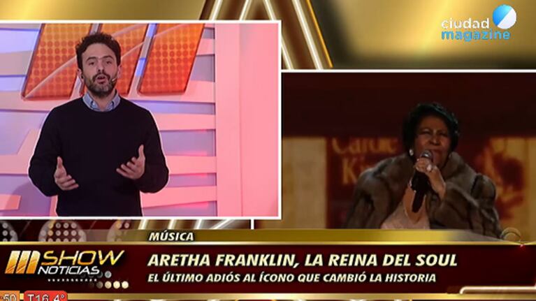 Aretha Franklin, la reina del soul