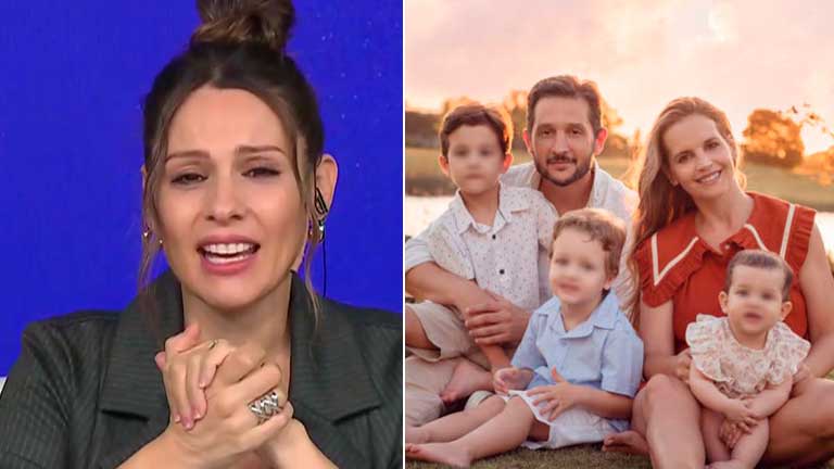 Pampita mostró su apoyo a la boda de Germán Paoloski y Sabrina Garciarena