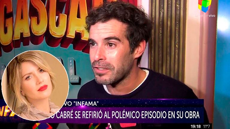 Nicolás Cabré habló por primera vez del acoso de tres mujeres en el teatro