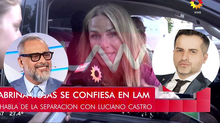 Sabrina Rojas le explicó a Ángel de Brito por qué habló con Jorge Rial y no en su programa