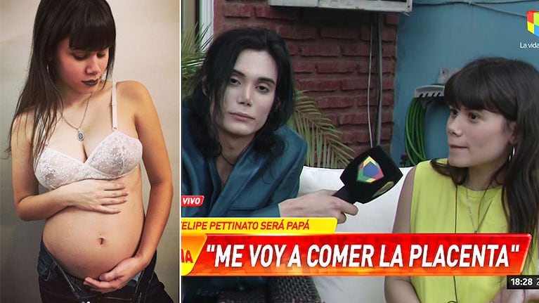 Felipe Pettinato, tras contar que será padre por primera vez: "Me quiero comer la placenta"