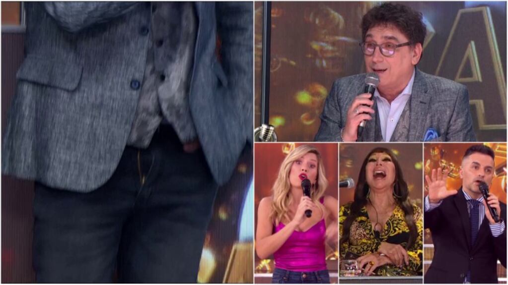 Desopilante momento de Oscar Mediavilla tras ser presentado en el Cantando: "Me acomodé la camisa y me olvidé de la bragueta"