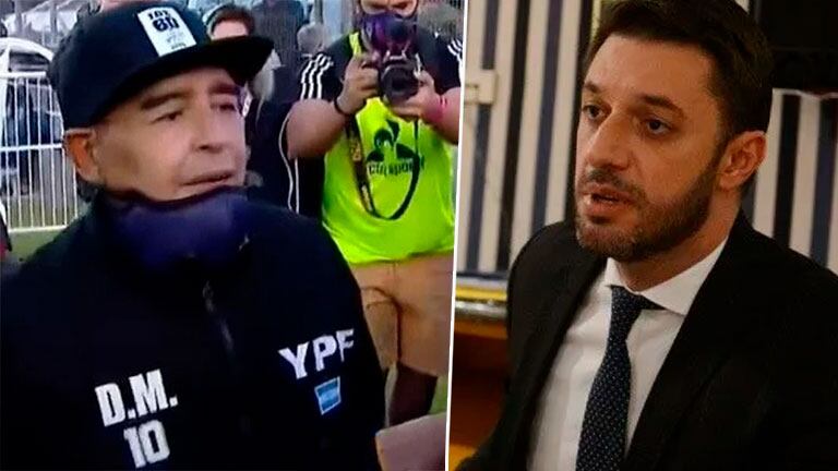 ¿Qué pasó? Fuerte versión de quiebre en la relación de Diego Maradona y Matías Morla