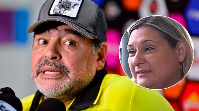 Monona, la cocinera y persona de confianza de Diego Maradona, contó la incomodidad del Diez en su propia casa