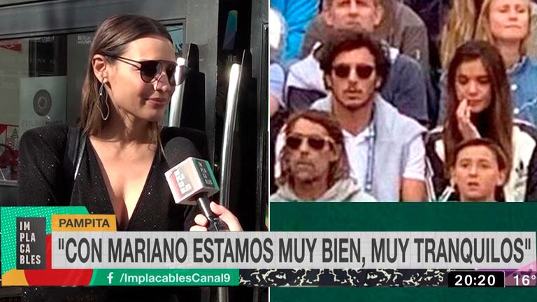 Pampita y el romance de Pico Mónaco con Diana Arnopoulos: "De todos mis ex nunca opino nada"