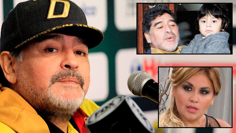 Diego Maradona aseguró que su relación con Verónica Ojeda es por su hijo, Dieguito Fernando 