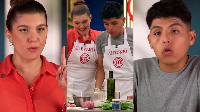 Estefanía de Masterchef tuvo un gran gesto solidario con su compañero Antonio: "Sin ella no hubiera podido"