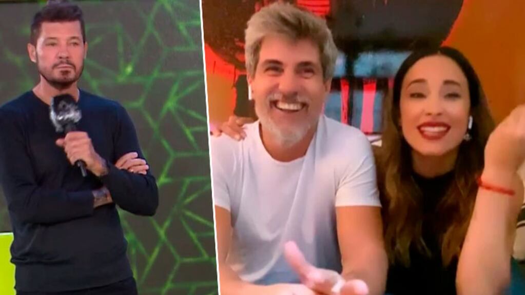 Pícara reacción de Lourdes Sánchez en LAM ante la idea de Marcelo Tinelli de puntuar en el Bailando