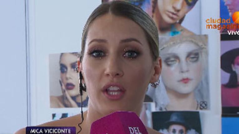 Mica Viciconte: "Flor Peña es ignorante"