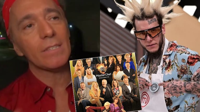 Cae contó por qué Alex Caniggia no está en el chat de famosos de MasterChef Celebrity: "No nos dio su número de teléfono"